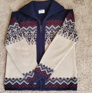 Vintage Montgomery Ward zip up cardigan